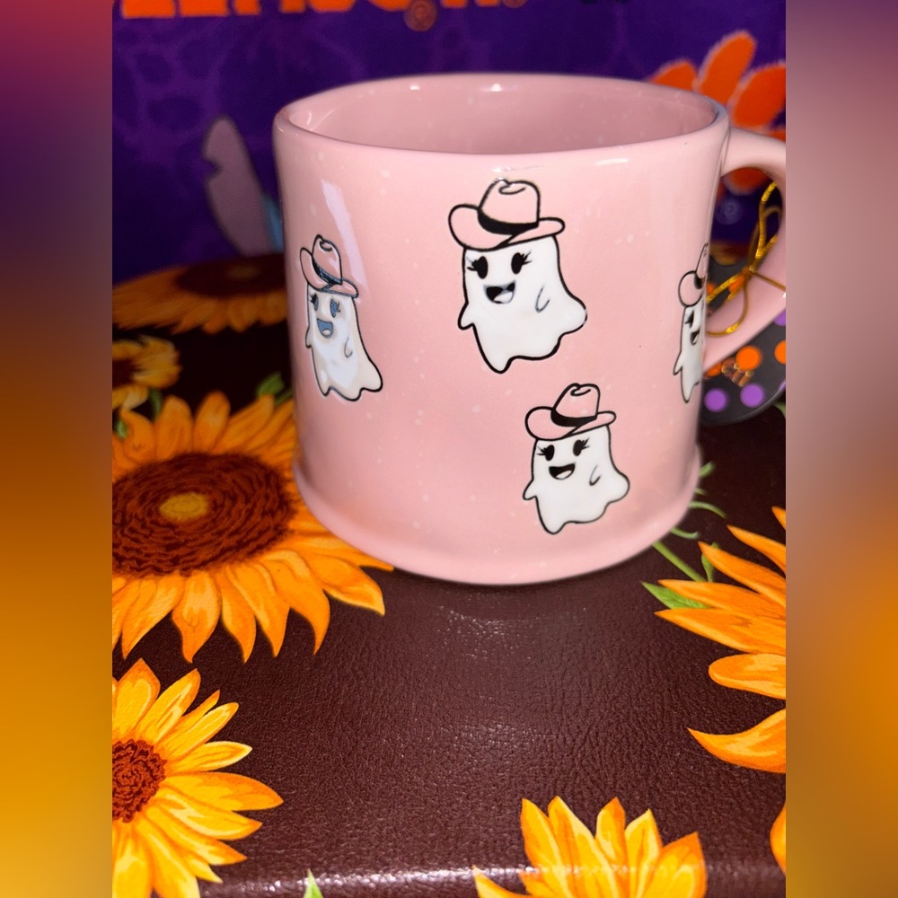 Global designs ghost cowboy 17fl oz coffee mug..(NWT) - Picture 6 of 6